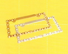 Japan Size Diamond License Frame
